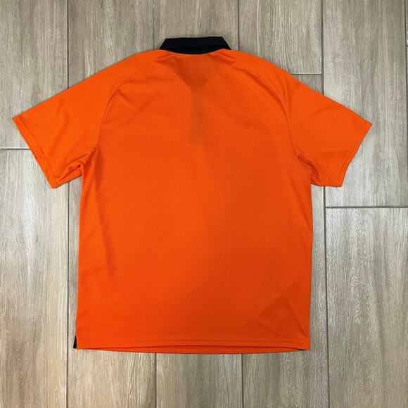 Nike Dri-Fit OSU Oklahoma State Cowboys Polo Shirt Men’s XL Orange Black Logo - Picture 2 of 9